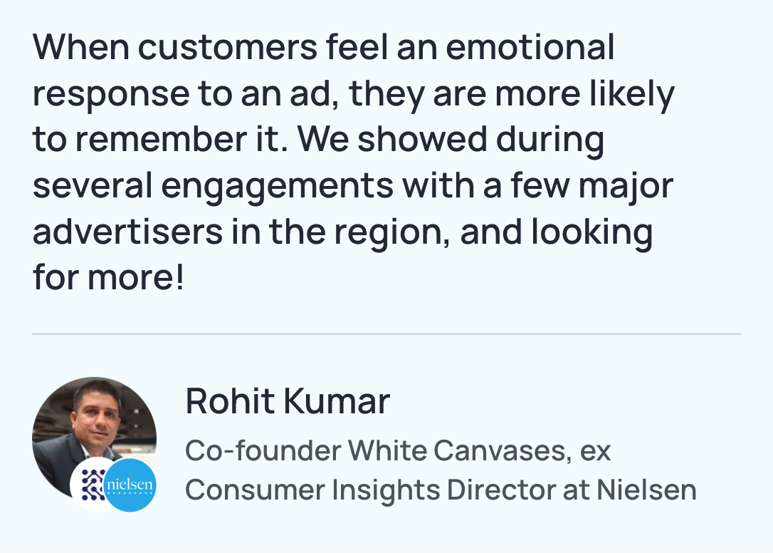 Rohit Kumar - ex Consumer Insights Director at Nielsen